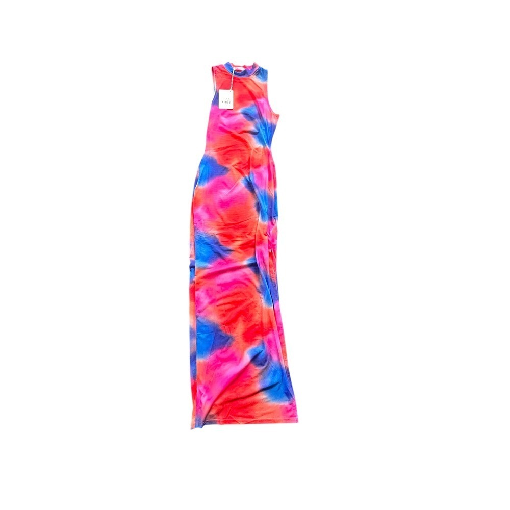 PepperMayo Hell Bound Maxi Dress Thermostatic Mock Neck SleevelesS NWT size‎ 2 - Picture 4 of 10